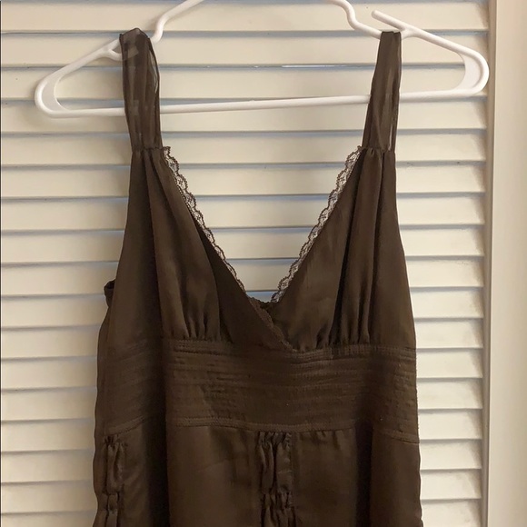 Hot Kiss brown strap dress. - Picture 2 of 9